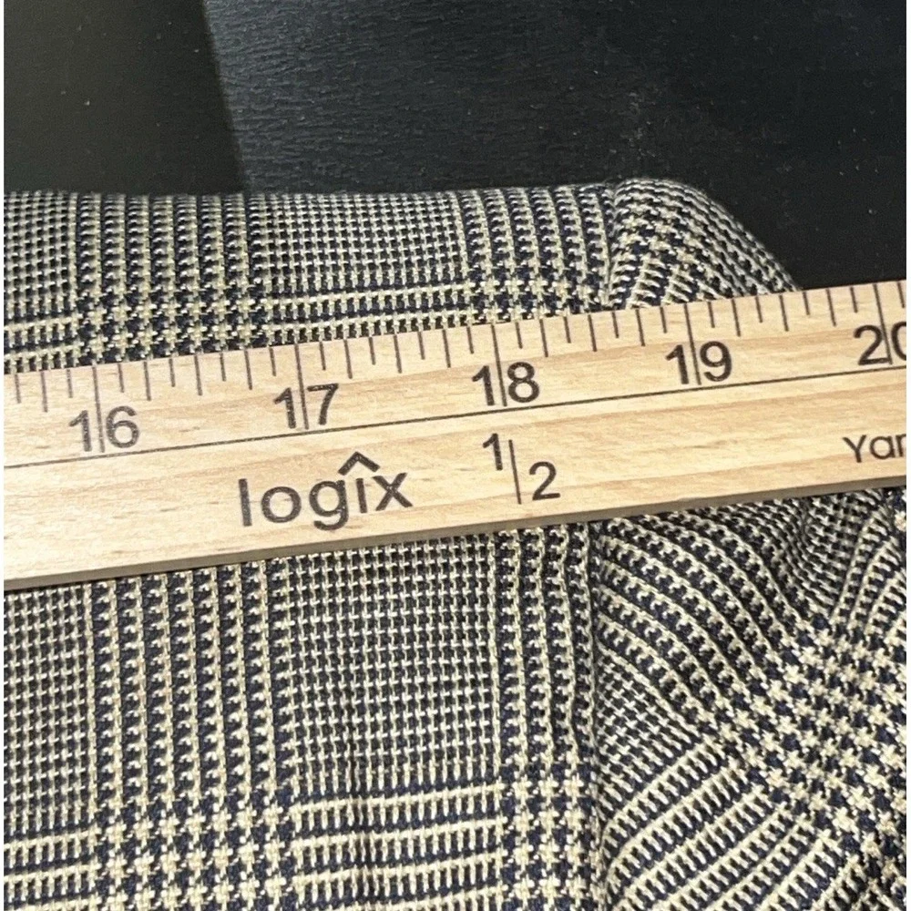 Ermenegildo Zegna Soft Sport Coat Blazer Check Silk Men's Size 48R Preppy Cool